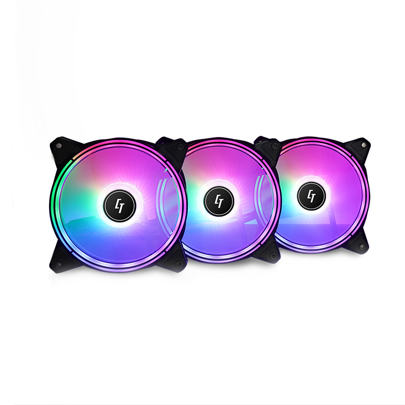 Вентилятор для корпуса 120mm*3 Chieftec Nova NF-3012-RGB  fan set