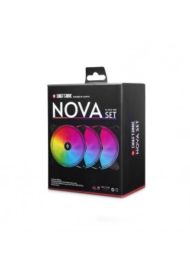 Вентилятор для корпуса 120mm*3 Chieftec Nova NF-3012-RGB  fan set