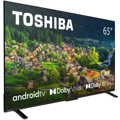 TV 65 Toshiba 65UA2363DG UHD/LED/T2/Android 11/2 x 12W/Dolby Digital/HDMI/Wi-Fi/VESA 400 x 200 M4/Bl