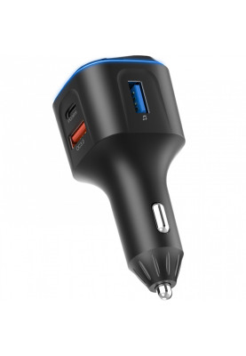 автомобільний FM-трансміттер Aspiring Wave 10 PD 54W LED/Bluetooth//QC3.0, USB-C 36W