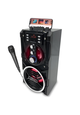 Акустична система 1.0 Media-Tech 18W, Bluetooth/FM/AUX/SD/USB/КАРАОКЕ чорна