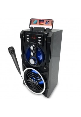 Акустична система 1.0 Media-Tech 18W, Bluetooth/FM/AUX/SD/USB/КАРАОКЕ чорна