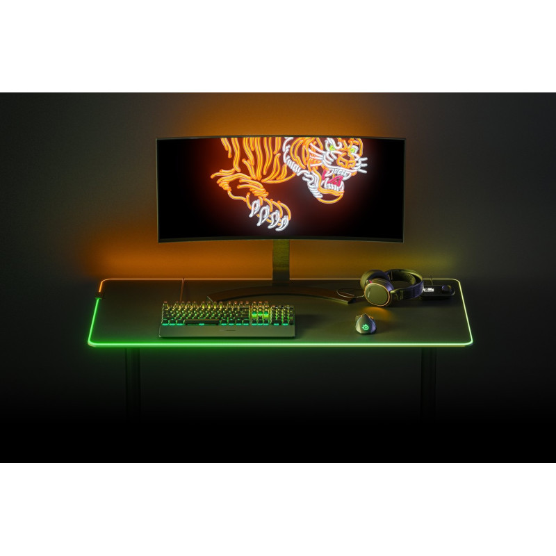 Ігрова поверхня SteelSeries QcK Prism Cloth 3XL ETAIL RGB 1200x590x4мм