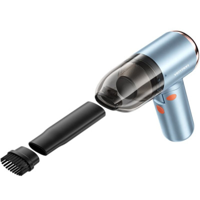 Автомобільний пилосос Vention 5000Pа 70W Li-Ion USB-C 4000мА/г синій Автомобільний пилосос Vention 5000Pа 70W Li-Ion USB-C 4000мА/г синій