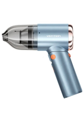 Автомобільний пилосос Vention 5000Pа 70W Li-Ion USB-C 4000мА/г синій