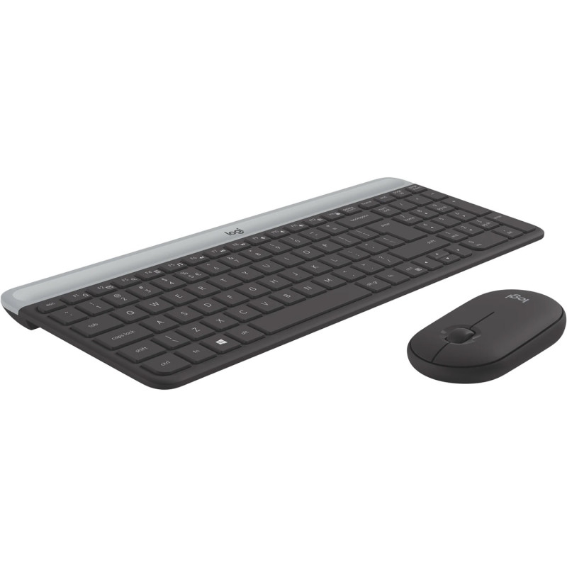 Комплект LOGITECH MK470 Slim Wireless Combo - GRAPHITE