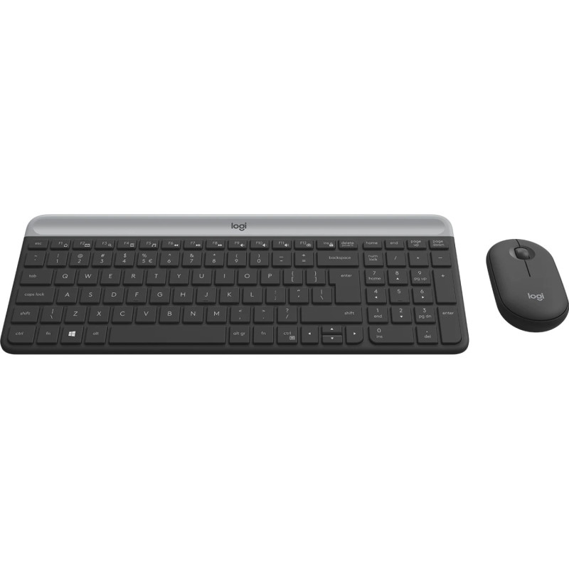 Комплект LOGITECH MK470 Slim Wireless Combo - GRAPHITE