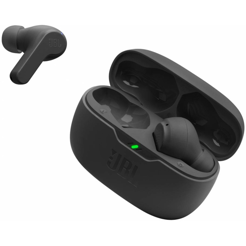 Навушники з мікрофоном JBL TWS Wave Beam Black JBLWBEAMBLK