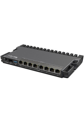 Маршрутизатор Mikrotik RB5009UPr+S+IN, 7х10/100/1000 Ethernet PoE out ports, 1х2.5G Ethernet PoE o