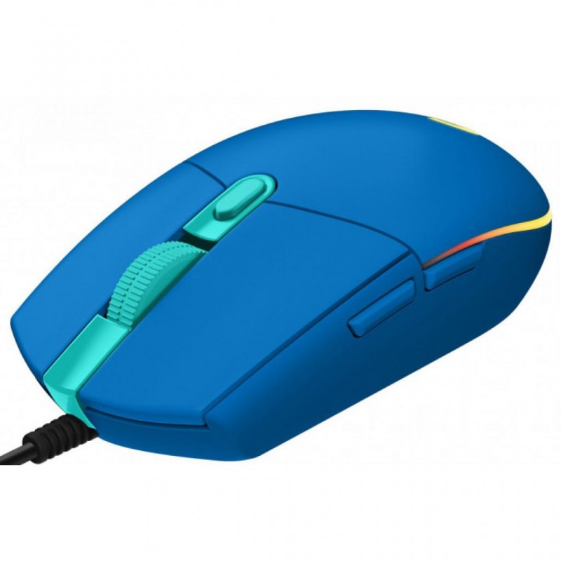 Мишка Logitech G102 Lightsync USB синя