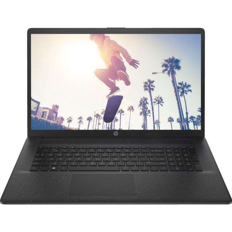 Ноутбук HP 17-cp0057ua 17.3" FHD IPS, 300n/Ryzen 3-5300U (3.8)/8Gb/SSD512Gb/Radeon/DOS/Чорний (B22CJEA)