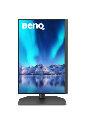 TFT 24" BenQ SW242Q, 2K QHD, 2560x1600, HDMI, USB-C, MCR, HAS, Pivot, сірий