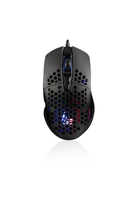 Мишка  LogicConcept Starr One Light 6400dpi, 7кн., RGB, чорна