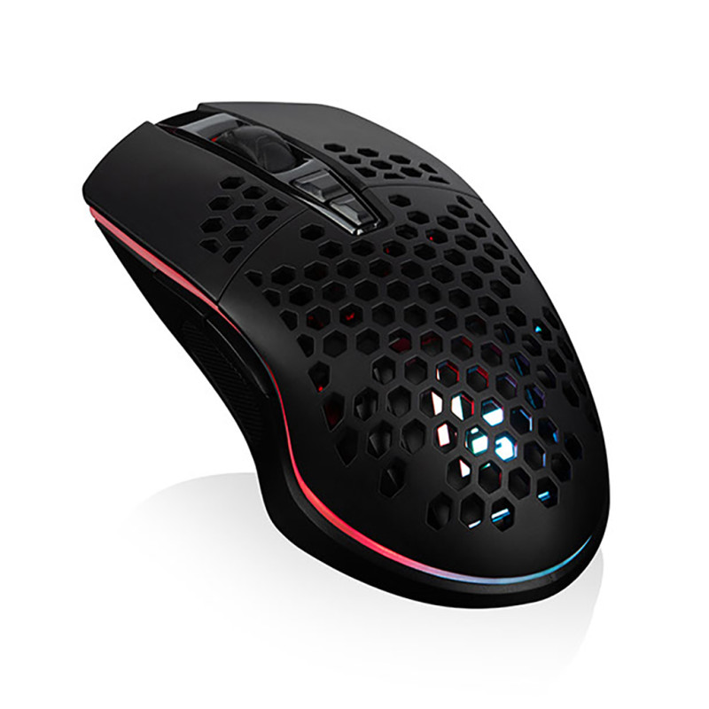 Мишка  LogicConcept Starr One Light 6400dpi, 7кн., RGB, чорна