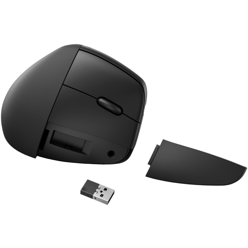 Мишка бездротова HP 920 Ergonomic Vertical, 6 кн., up to 4000 dpi чорна