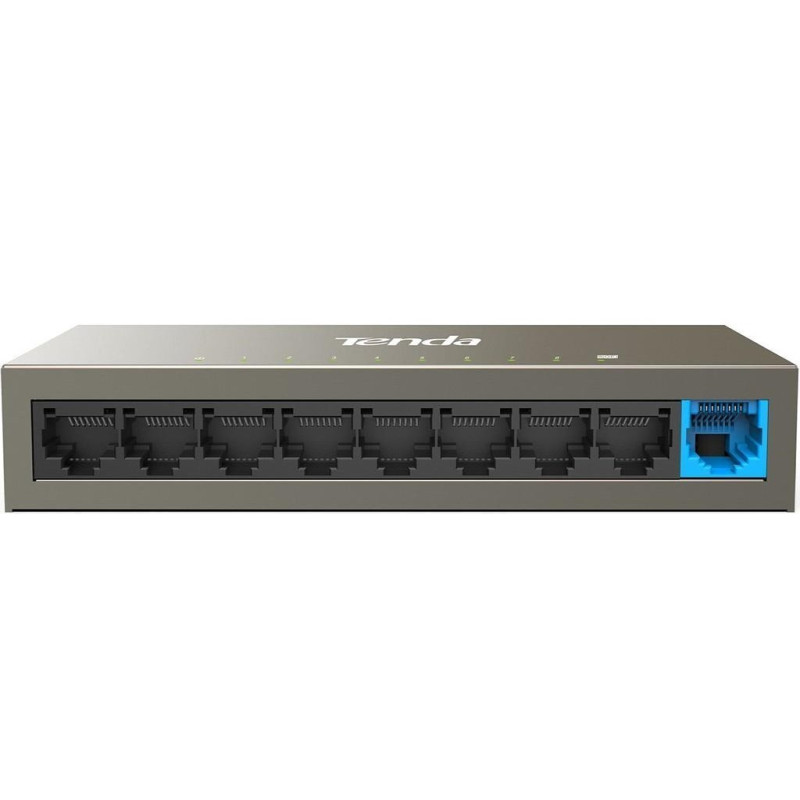 Комутатор TENDA TEF1109D 9port 10/100, не керований, мет. корпус