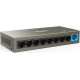 Комутатор TENDA TEF1109D 9port 10/100, не керований, мет. корпус