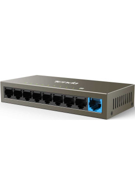 Комутатор TENDA TEF1109D 9port 10/100, не керований, мет. корпус