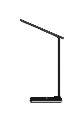 LED лампа настільна Media-Tech LEDITOU MT222K, 4W 6500K, 15W QI з вбудованим WRL, чорна