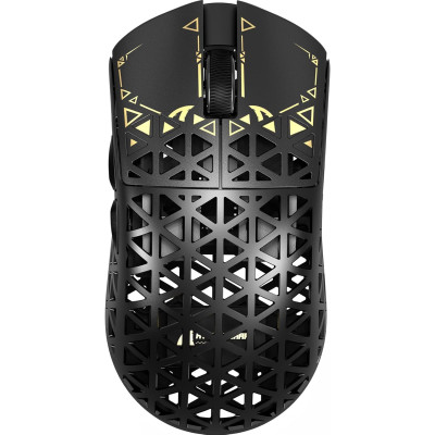 Мишка Attack Shark R5 Ultra, Wireless, PAW3950MAX сенсор, 42000dpi., 6кн., Black