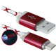 Кабель USB AM-micro BM, 1.0 м, червоний, 08-03LT Defender
