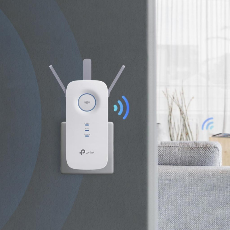 Підсилювач Wi-Fi сигналу TP-Link RE450 AC1750 1хGE LAN ext. ant x3