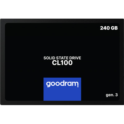 Накопичувач SSD 240Gb GoodRAM CL100 SATA III 2.5" TLC