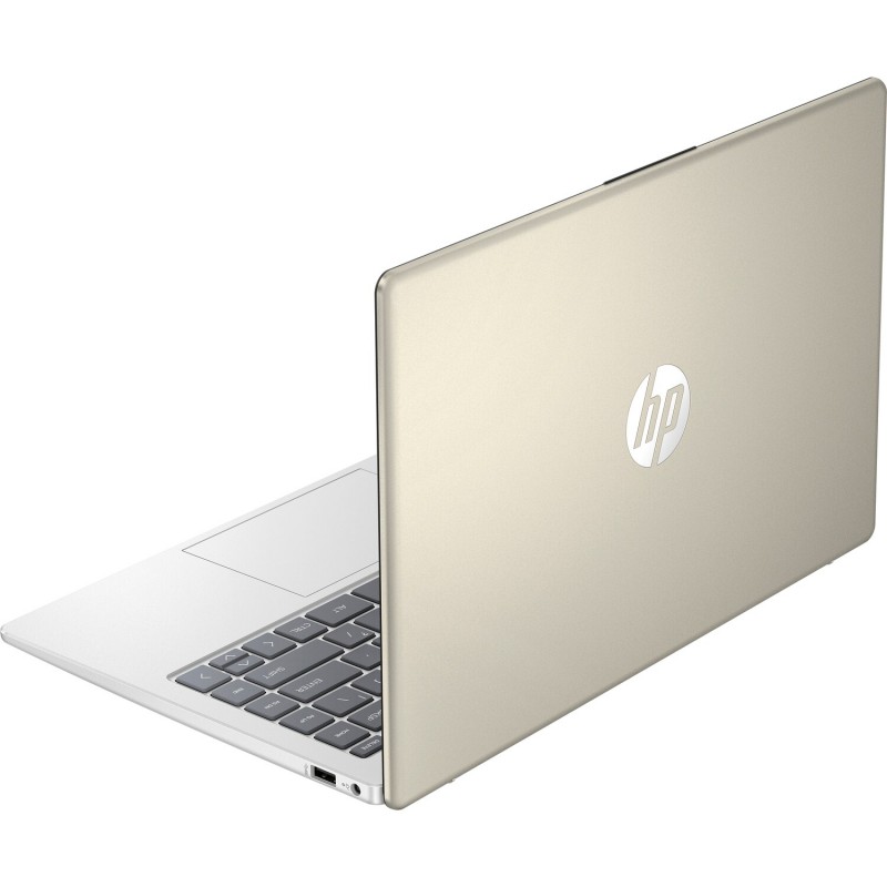 Ноутбук HP 14-ep0010ua 14" FHD IPS, 250n/i3-1315U (4.5)/8Gb/SSD512Gb/Intel UHD/Підсв/DOS/Золотистий (832T1EA)