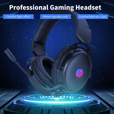 Гарнітура HP DHE-8005 USB, RGB, Black