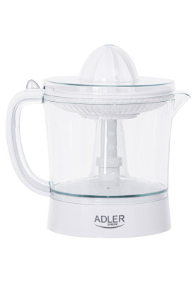 Соковитискач Adler AD 4009 white для цитрусових/ 60Вт/ 1л/ білий