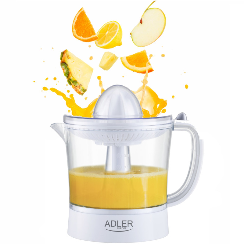 Соковитискач Adler AD 4009 white для цитрусових/ 60Вт/ 1л/ білий