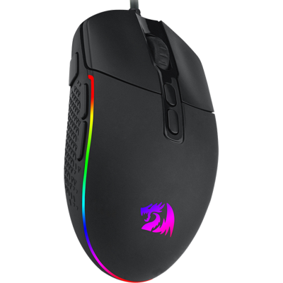 Мишка Redragon Invader, ігрова, 10000dpi., 8кн., чорна