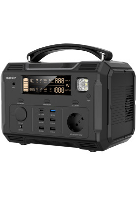 Зарядна станція Choetech BS004 500Вт (484Вт/г) QC 3.0, USB-C PD100 Вт