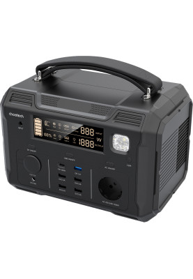 Зарядна станція Choetech BS004 500Вт (484Вт/г) QC 3.0, USB-C PD100 Вт
