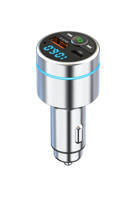автомобільний FM-трансміттер Aspiring Wave 5 PD 20W LED/Bluetooth/MicroSD/DSP/QC3.0 Metal case
