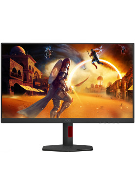 TFT 27" AOC Q27G4ZR, QHD, Fast IPS, 240Hz, 0,3ms, 2xHDMI, DP, HAS, Pivot, кол., чорно-червоний