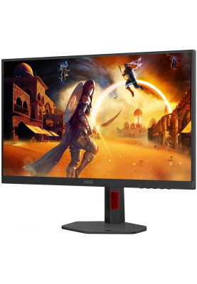 TFT 27" AOC Q27G4ZR, QHD, Fast IPS, 240Hz, 0,3ms, 2xHDMI, DP, HAS, Pivot, кол., чорно-червоний