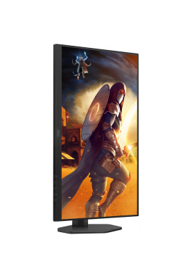 TFT 27" AOC Q27G4ZR, QHD, Fast IPS, 240Hz, 0,3ms, 2xHDMI, DP, HAS, Pivot, кол., чорно-червоний