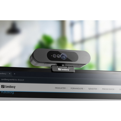 Веб-камера Sandberg Face-ID 2 HD 1080p Windows Hello USB-C/USB2.0