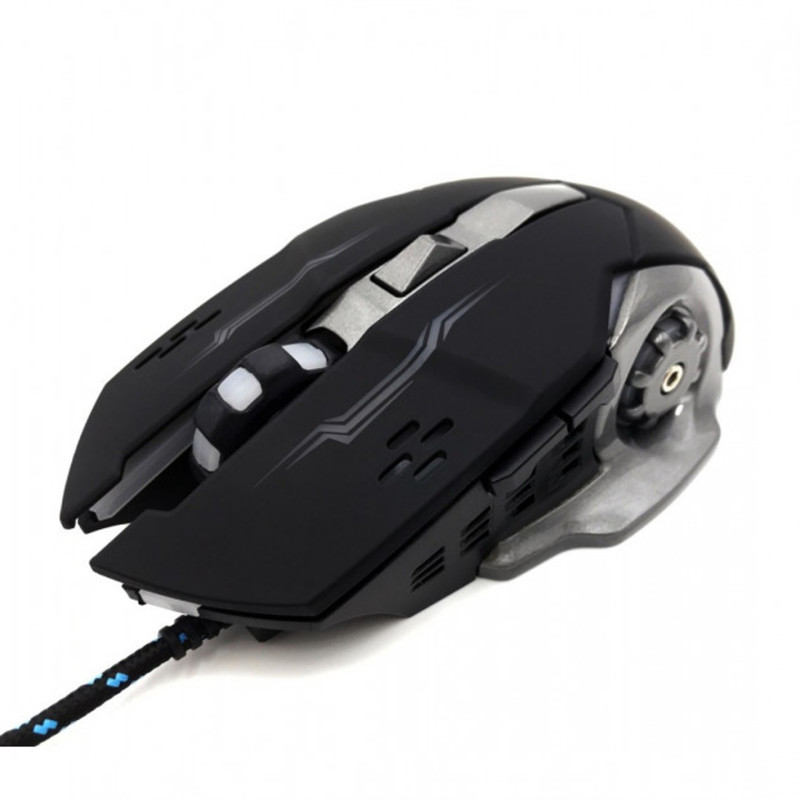 Мишка  Media-Tech Cobra Pro Borg, 5 кн., 3200dpi, чорна