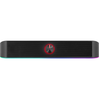 Акустична система 2.0 Defender Саундбар Z10 6Вт, Bluetooth/USB, LED  чорна