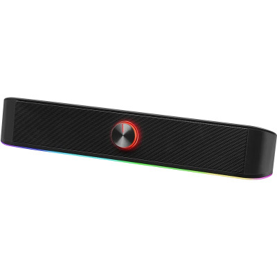 Акустична система 2.0 Defender Саундбар Z10 6Вт, Bluetooth/USB, LED  чорна