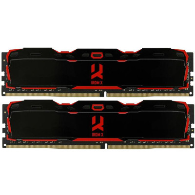 Пам'ять DDR4  32Gb 3200MHz GoodRAM IRDM X Black, Retail