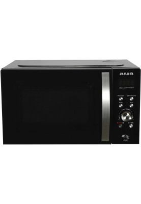 Мікрохвильова піч AIWA NAMICOOK CRYSTAL23 MW-230DG/BK 23л/ 800Вт/ гриль/ Child LOCK//чорна