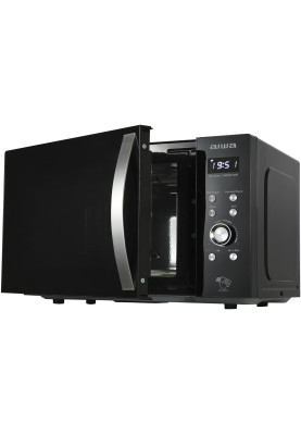 Мікрохвильова піч AIWA NAMICOOK CRYSTAL23 MW-230DG/BK 23л/ 800Вт/ гриль/ Child LOCK//чорна