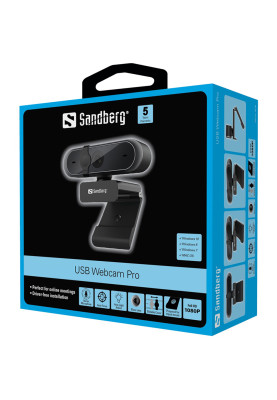 Веб-камера Sandberg Webcam Pro Autofocus Stereo Mic