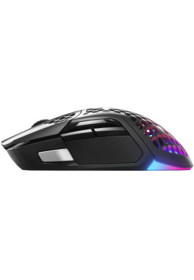 Мишка SteelSeries Aerox 5 Wireless RGB, 18000dpi., 9кн., чорна