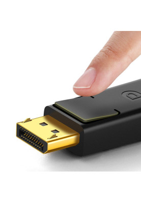 Кабель DisplayPort M - M V1.2 Cable 4K@60Hz; 2K@144Hz 3m DP102 чорний UGREEN