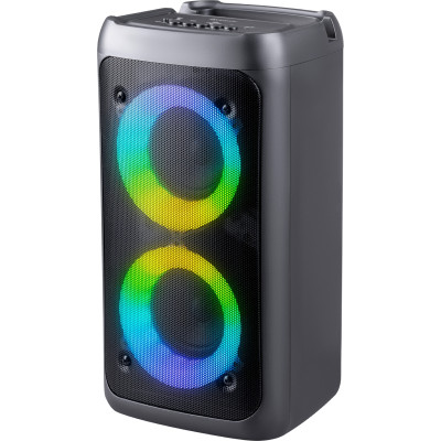 Акустична система 1.0 Defender Boomer 20, 20Вт Light/BT/FM/USB/AUX/MIC, чорна