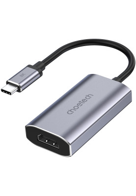 Перехідник USB 3.1 Type-C M - HDMI F, 0,15m 8K 60Hz Choetech чорний